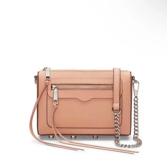 Rebecca Minkoff Avery Peach Crossbody Bag - Picture 1 of 6